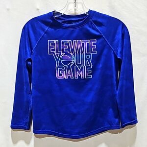 Old Navy Active, Go-Dry, Blue, Long Sleeve Tee, Athletic Wear, Sz M, Breathable